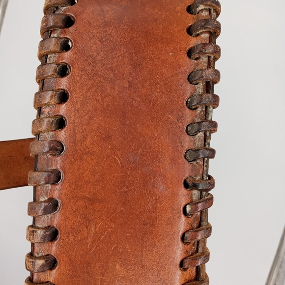 Vintage Handmade Leather Bag - Picture 7 of 13